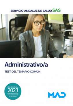 Administrativo/a del Servicio Andaluz de Salud. Test del temario común