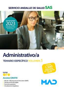 Administrativo/a del Servicio Andaluz de Salud. Temario específico, 3