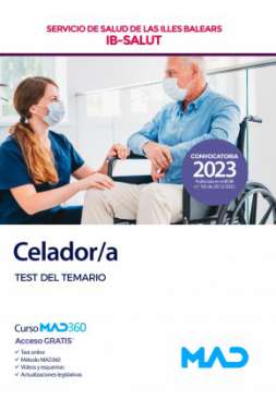 Celador/a, Servicio de Salud de las Illes Balears (IB-SALUT). Test del temario