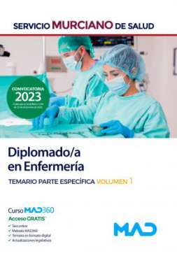 Diplomado/a en enfermería, Servicio Murciano de Salud. Temario parte específica, 1