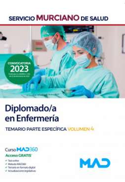 Diplomado/a en enfermería, Servicio Murciano de Salud. Temario parte específica, 4