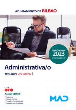 Administrativa/o del Ayuntamiento de Bilbao. Temario, 1