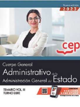 Cuerpo General Administrativo de la Administración General del Estado (Turno libre). Temario, 3