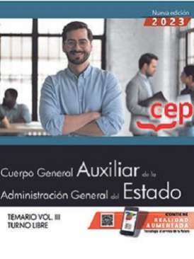 Cuerpo General Auxiliar de la Administración del Estado (Turno libre). Temario, 3