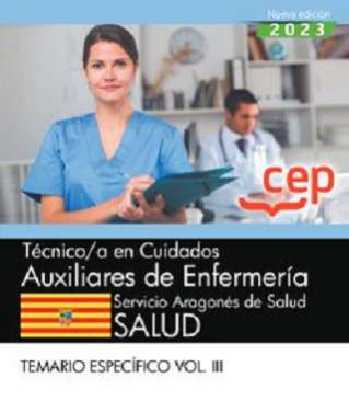 Técnico/a en cuidados auxiliares de enfermería, Servicio Aragonés de Salud (SALUD). Temario específico, 3