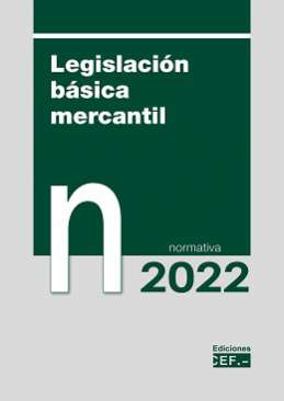 Legislación básica mercantil 2022