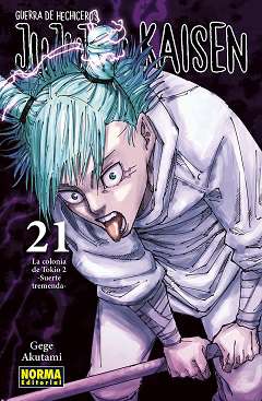 Jujutsu kaisen, guerra de hechiceros, 21