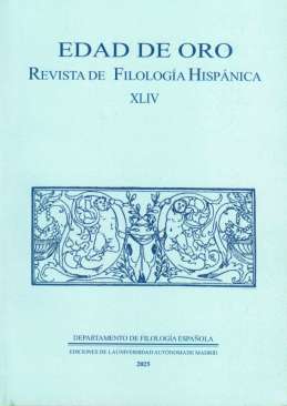 Edad de Oro. Revista de Filolog�a Hisp�nica, 44