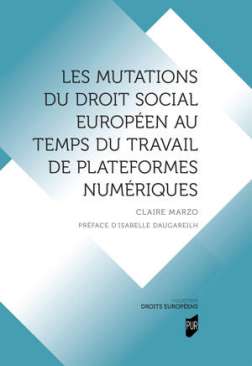 Les mutations du droit social europ�en au temps du travail de plateformes num�riques