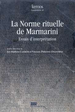 La Norme rituelle de Marmarini