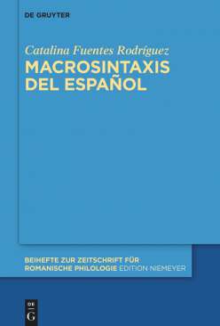 Macrosintaxis del espa�ol