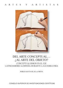Del arte conceptual... �al arte objeto?