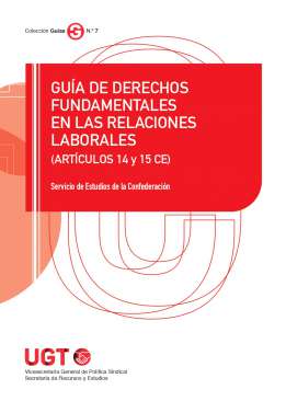 Gu�a de derechos fundamentales en las relaciones laborales