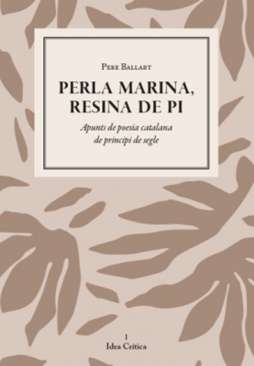 Perla marina, resina de pi