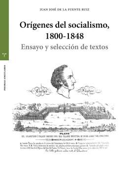Or�genes del socialismo 1800-1848