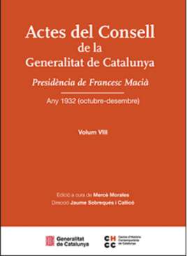Actes del Consell de la Generalitat de Catalunya, 8