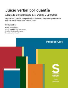 Juicio verbal por cuant�a