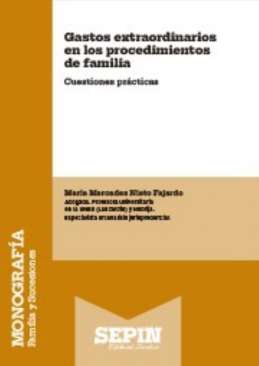 Gastos extraordinarios en los procedimientos de familia