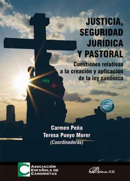 Justicia, seguridad jur�dica y pastoral