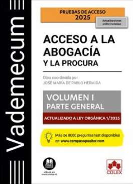Acceso a la abogac�a y a la procura, 1