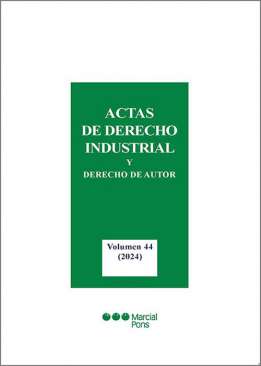 Actas de Derecho Industrial y Derecho de Autor, 44