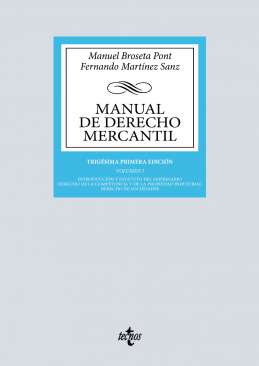 Manual de derecho mercantil, 1