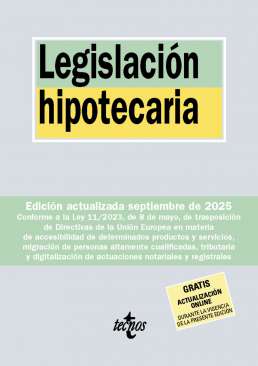 Legislaci�n hipotecaria