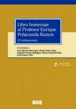 Libro homenaje al profesor Enrique Pe�aranda Ramos