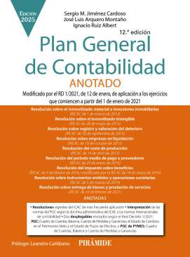 Plan General de Contabilidad anotado