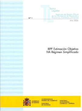 IRPF estimaci�n objetiva IVA r�gimen simplificado 2026