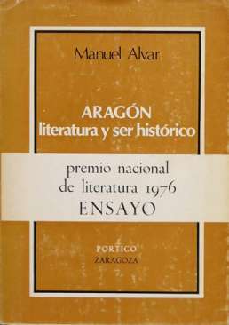 Arag�n, literatura y ser hist�rico