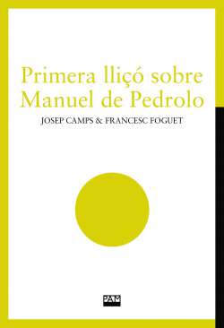 Primera lli�� sobre Manuel de Pedrolo