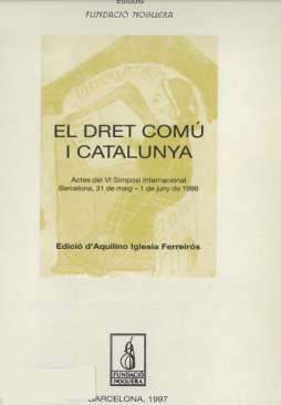 El dret com� i Catalunya