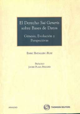 El derecho sui generis sobre bases de datos