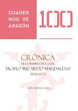 Cr�nica de la primera �poca del Trofeo 
