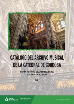 Cat�logo del Archivo de M�sica de la Catedral de C�rdoba