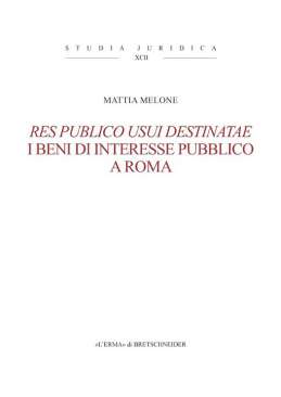 Res publico usui destinatae