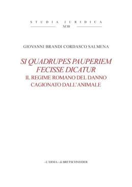 Si quadrupes pauperiem fecisse dicatur