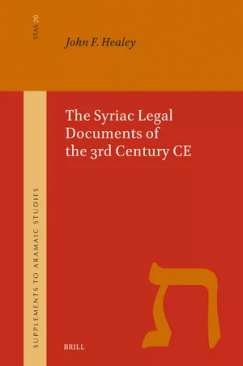 The Syriac Legal Documents of the 3rd Century CE