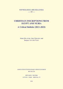 Christian Inscriptions from Egypt and Nubia