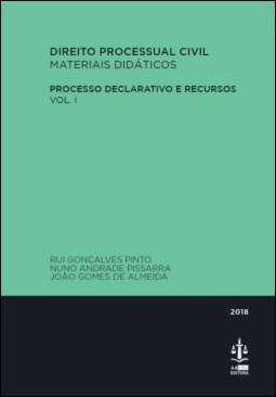 Direito processual civil : materiais did�ticos, 1