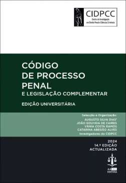 C�digo de processo penal e legisla��o complementar
