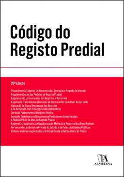 C�digo do registo predial