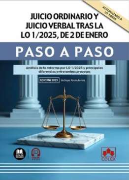 Juicio ordinario y juicio verbal tras la LO 1/2025, de 2 de enero