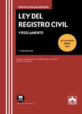 Ley del Registro Civil y Reglamento