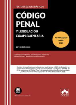 C�digo Penal y legislaci�n complementaria