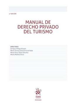 Manual de Derecho privado del turismo