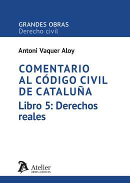 Comentario al C�digo Civil de Catalu�a, 5