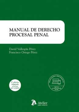 Manual de derecho procesal penal