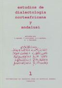 Estudios de dialectolog�a norteafricana y andalus�, 1